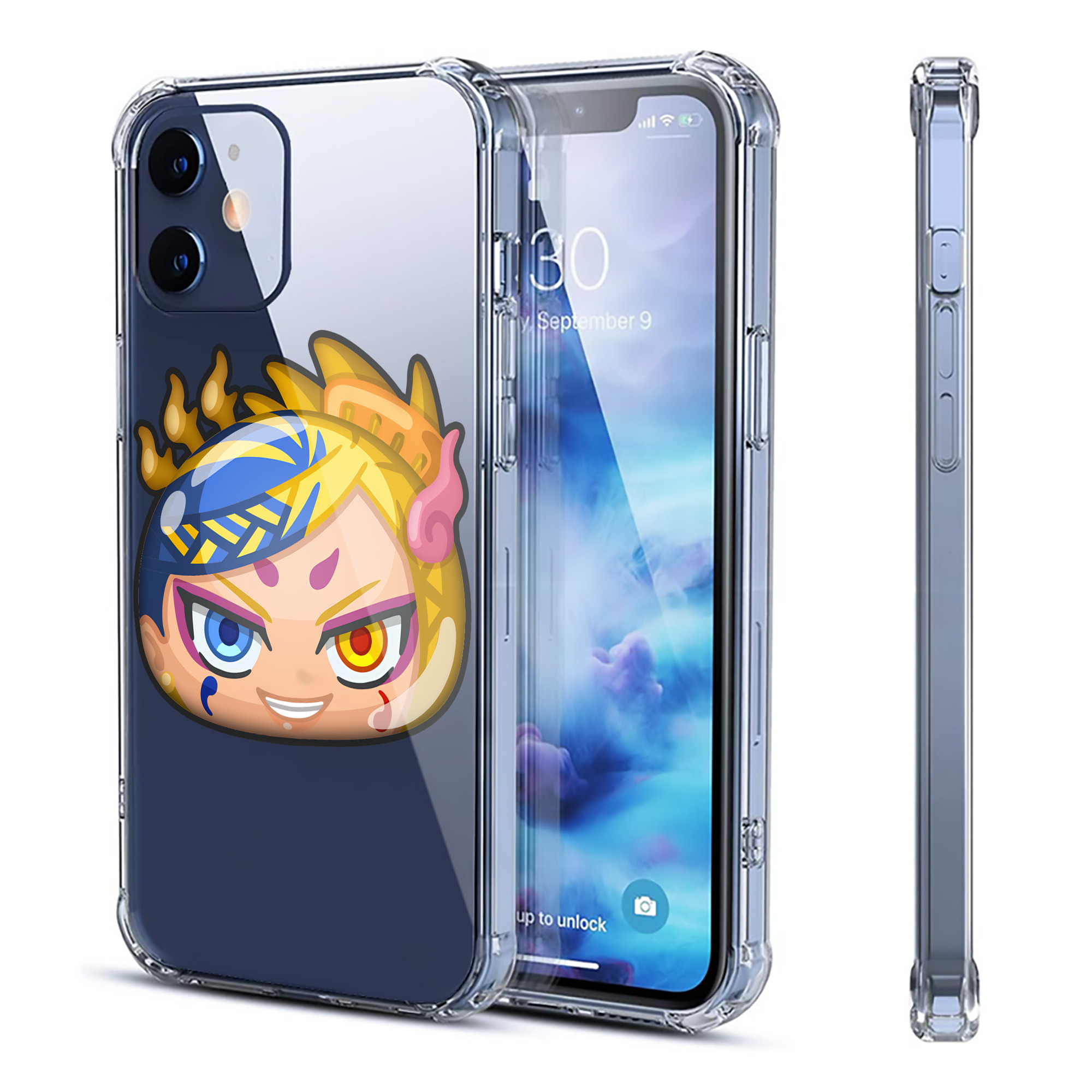（画像用） 妖怪ウォッチ Yo-kai Watch 【iPhone 12シリーズ対応】透明スマホケース（クリアソフトケース）
